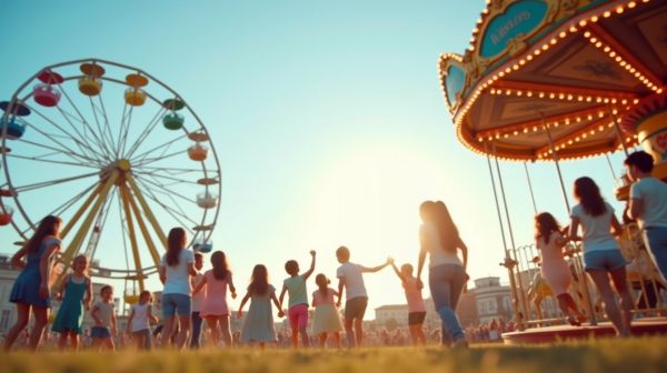 Animer un événement familial avec de vraies attractions