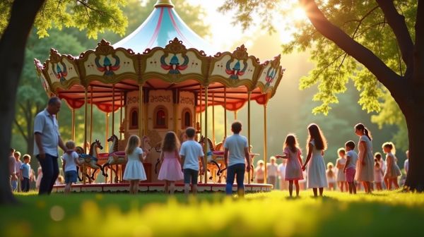 Animer un événement familial avec de vraies attractions